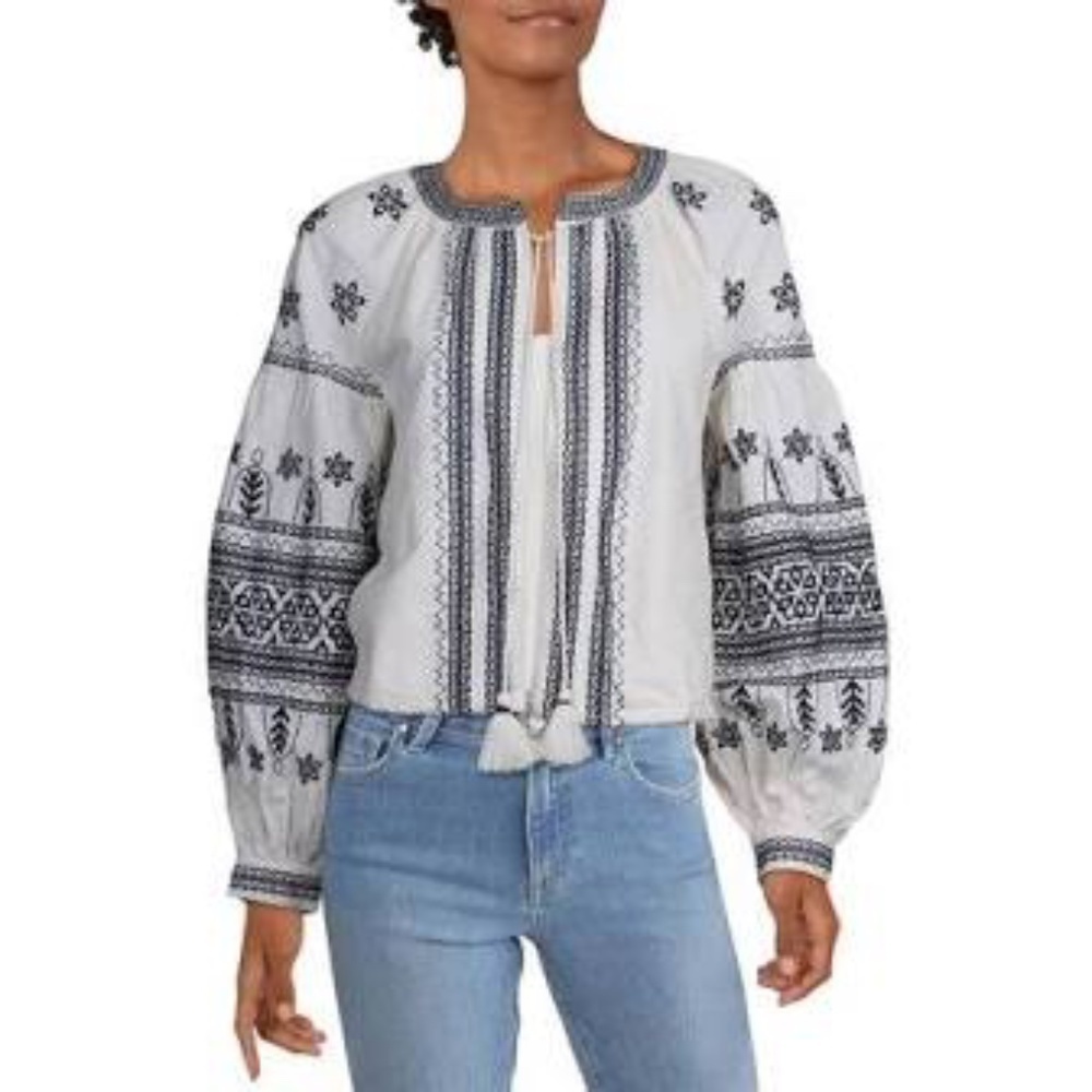 INC Embroidered Bomber Jacket